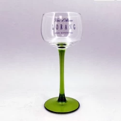 Verre Alsace (pied vert)